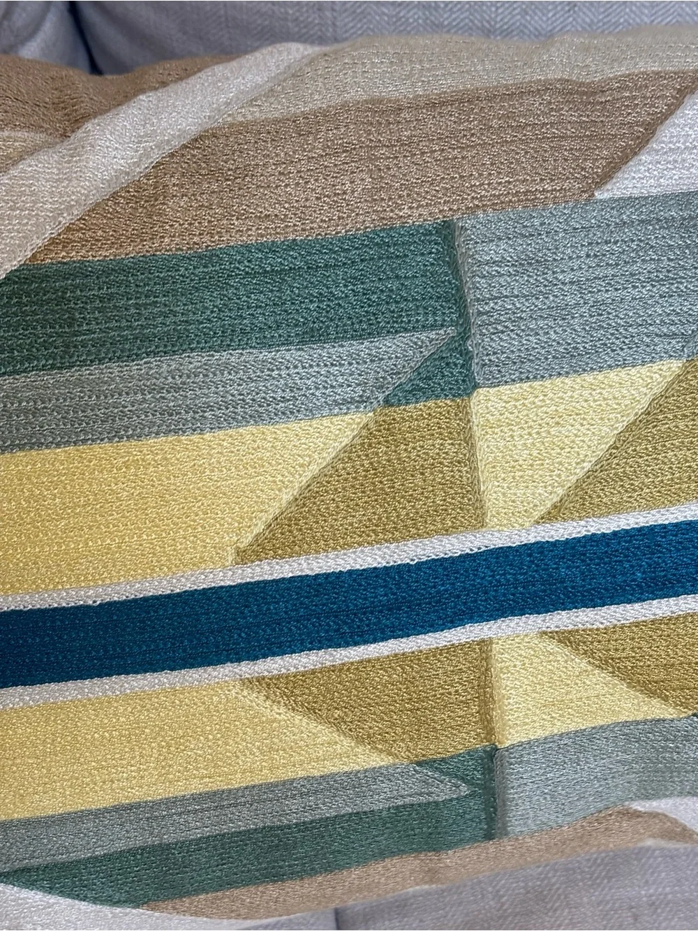 Pendleton Geometric Lumbar Throw Pillow Multicolor Southwest Accent Pillow NWT